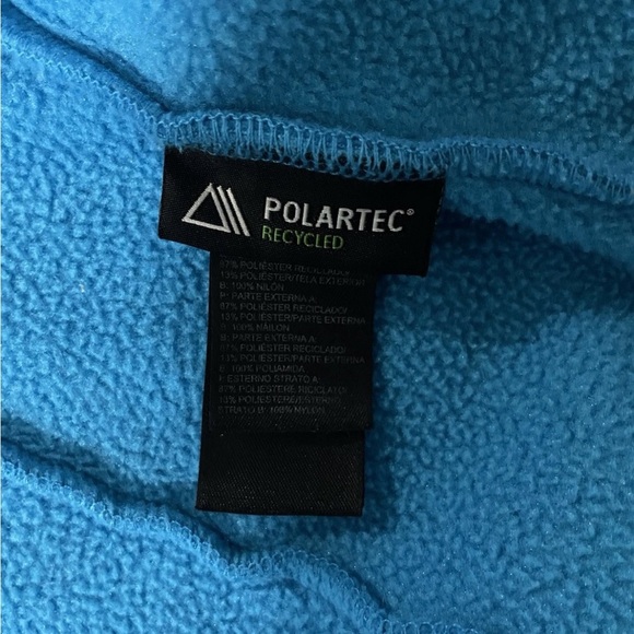 The North Face Women’s Large Blue Denali Fleece Jacket Polartec Winter Wear Cozy - Picture 4 of 6